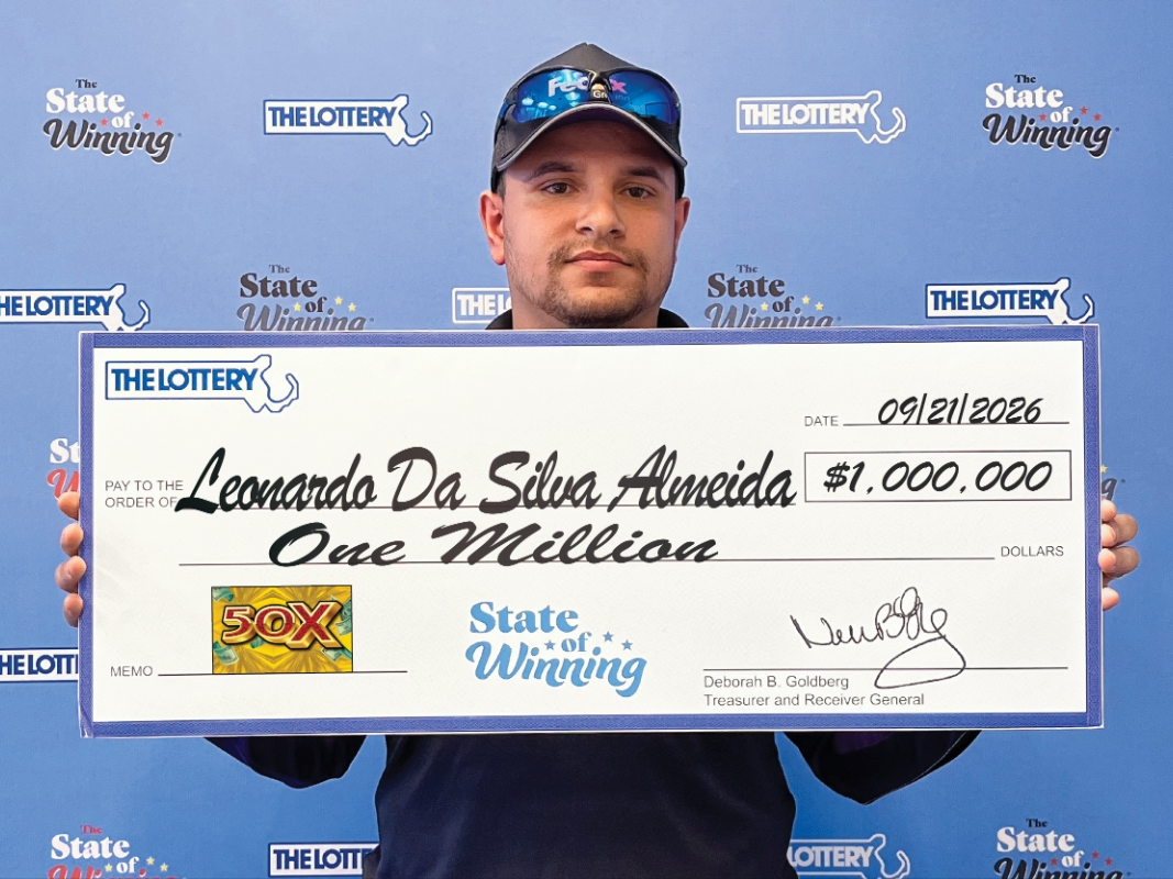 Almeida chose the cash option on his prize and received a one-time payment.