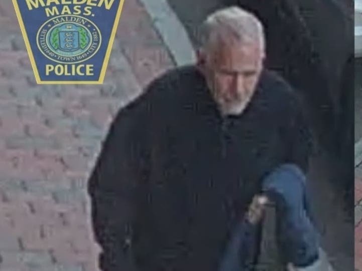 The man was captured on camera recently.