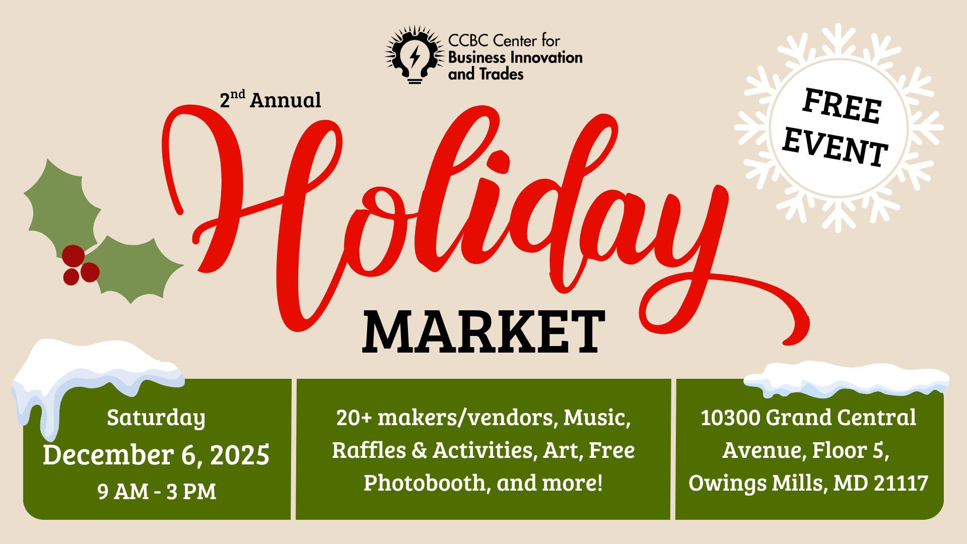 2nd Annual Collective Holiday Market