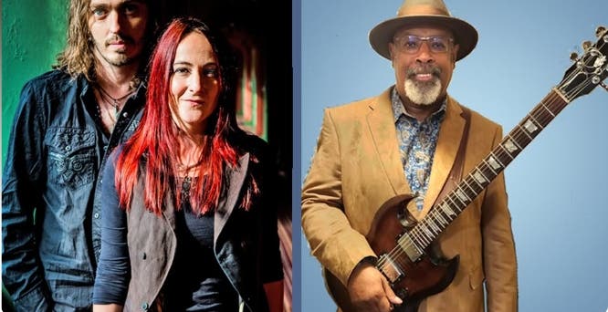 Troubadour Concerts:  Co-Bill -- The Black Feathers and Junior Mack