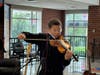 Student musicians perform.