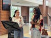 Student musicians perform.