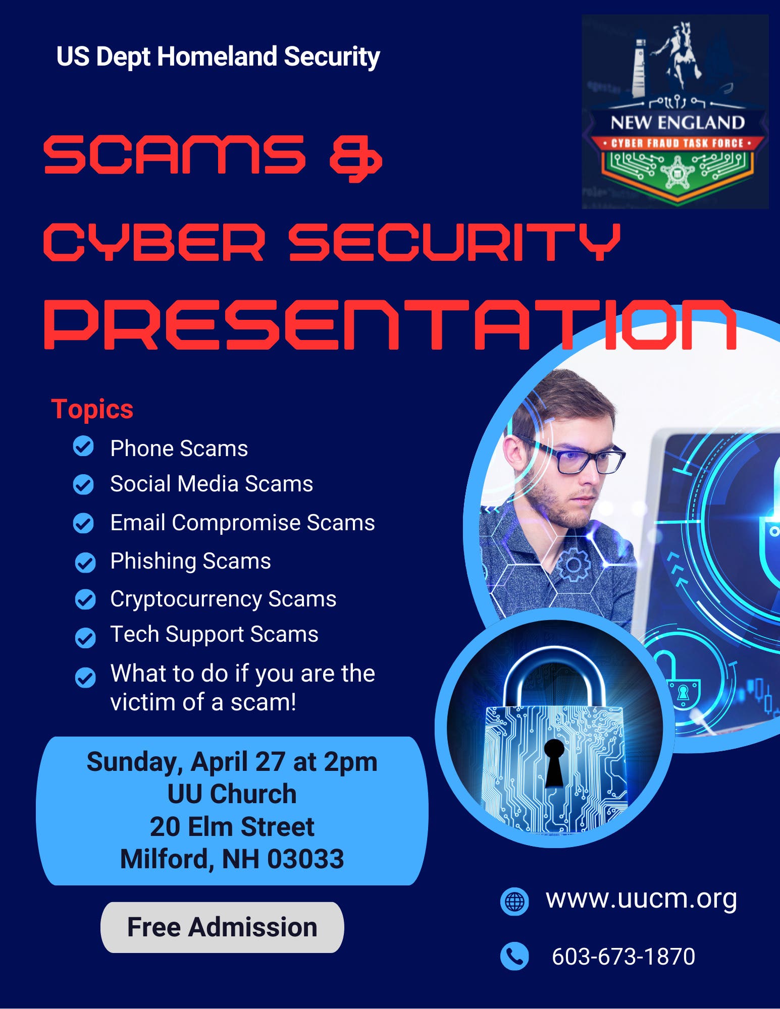 Scams & Cybersecurity Presentation