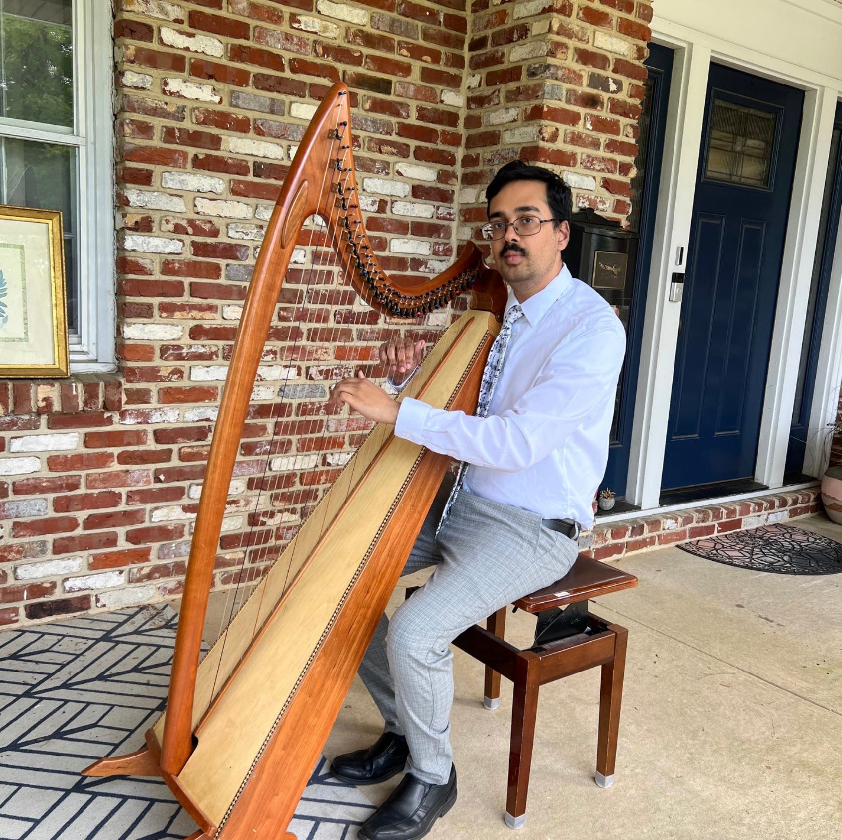 Arjun Ayyangar Classical Harp at Porch