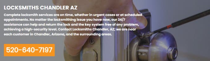 Locksmith In Chandler AZ