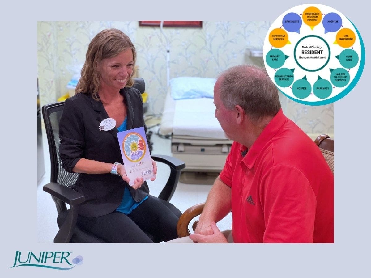 Juniper Village at Louisville​ is transforming senior living with Juniper’s nationally recognized Connect4Life program, a model that combines advanced technology with compassionate, personal care to deliver better health outcomes for older adults.