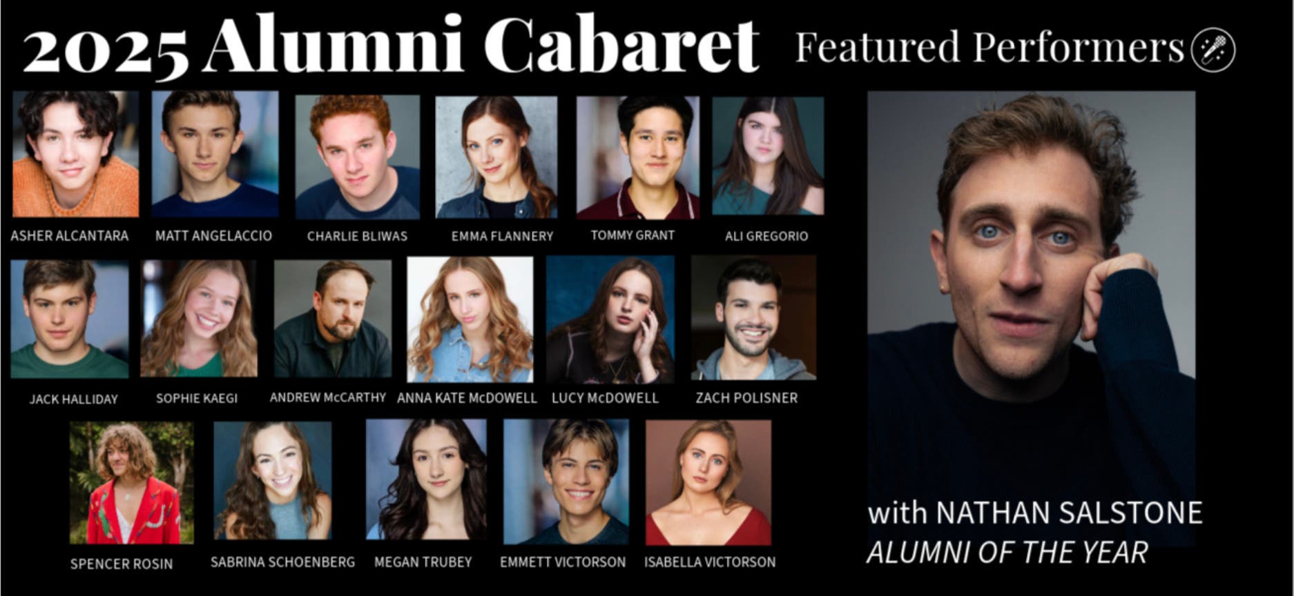 Actors Training Center's Summer 2025 Alumni Cabaret