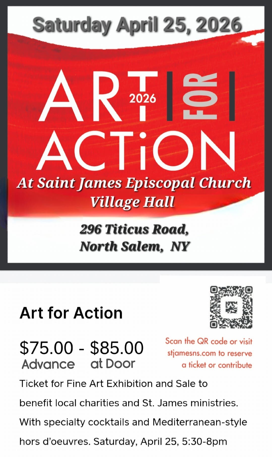 Art for Action - Silent Auction and Art Exhibit 