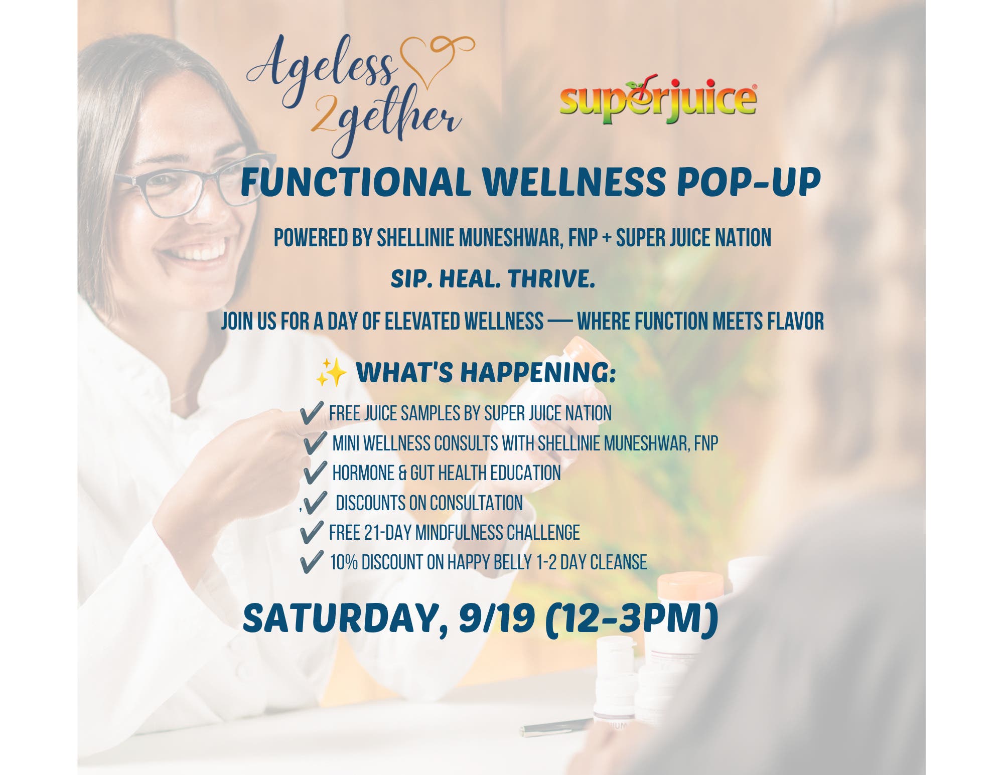 Functional Medicine Pop-Up & Intro to Cleansing