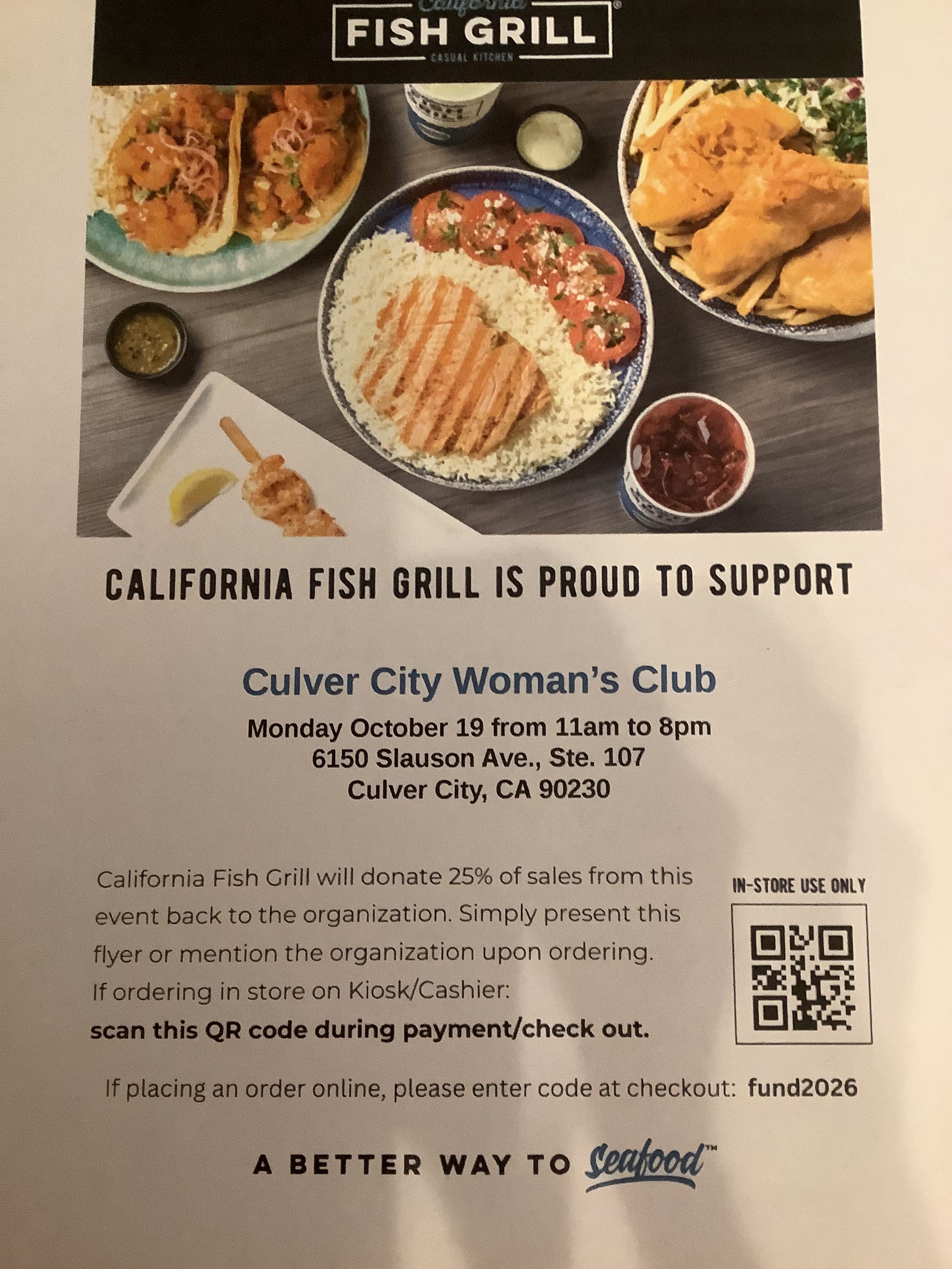Eat to Support Charities 