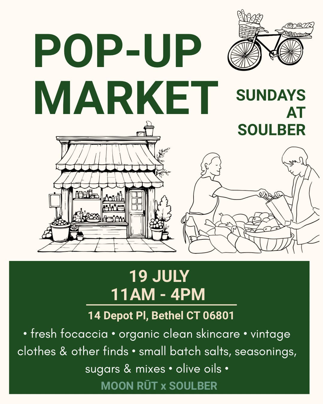 Pop-Up Market - Sundays at Soulber
