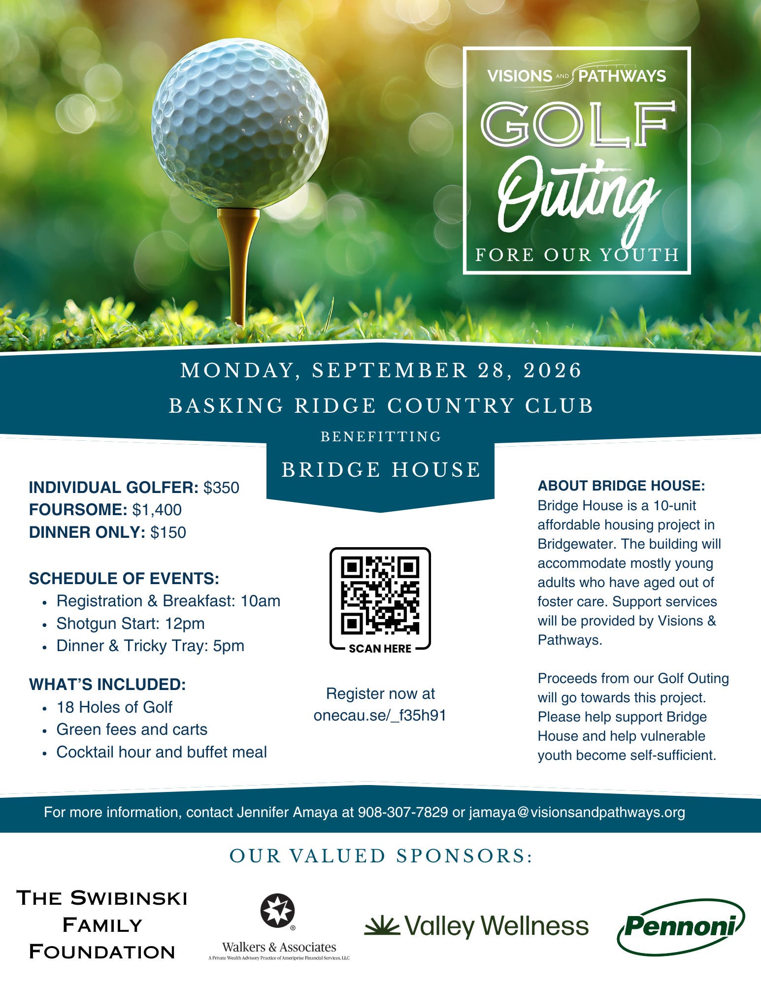 Annual Golf Outing FORE Our Youth