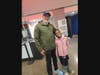 Dana Dolvin, 70, of Odenton, Maryland, hangs out with his eight-year-old granddaughter,
Stella Deshazo, at the Wizards NBA game on April 9, 2026.