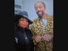 Janessa Leonard of Palmer Park, Maryland is a longtime committed Washington, basketball fan and a distant cousin of boxing champion Sugar Ray Leonard. She displays a recent photo with NBA legend, Walt "Clyde" Frazier of New York Knicks fame.