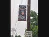 This photo shows Lonzie Cox Jr., while honored city-wide, on telephone poles, along with several Beaver Falls military veterans. Cox served during the Vietnam era . He was  an avid BFHS supporter, coach and mentor. He died in Sept. 2017 at age 77.