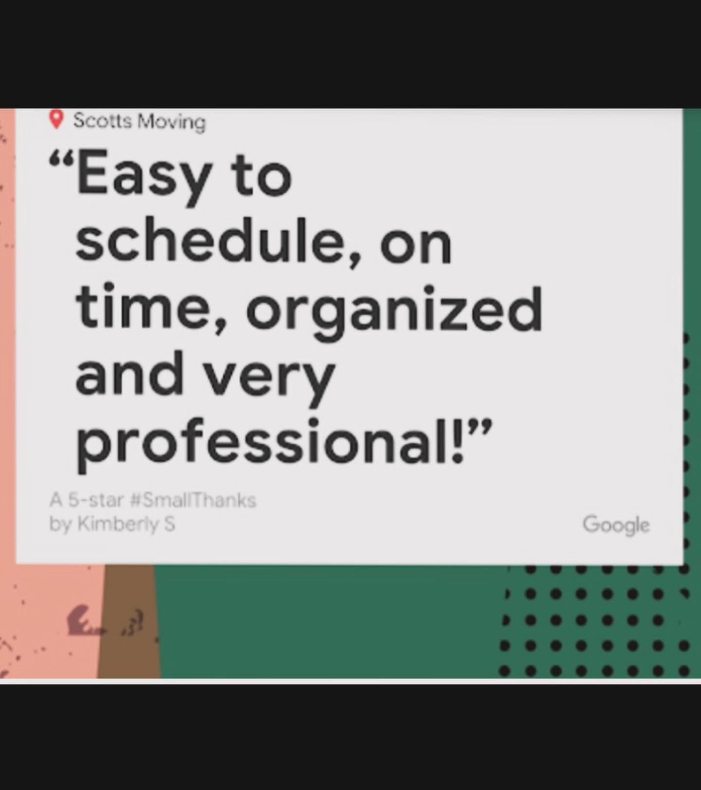 #ScottsMovingCompany @25to30PercentOffMovers