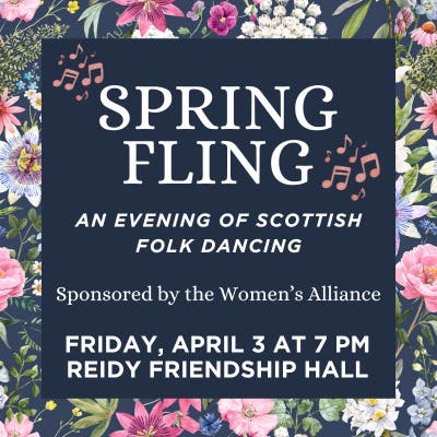 Spring Fling: An Evening of Scottish Folk Dancing (or Ceilidh)