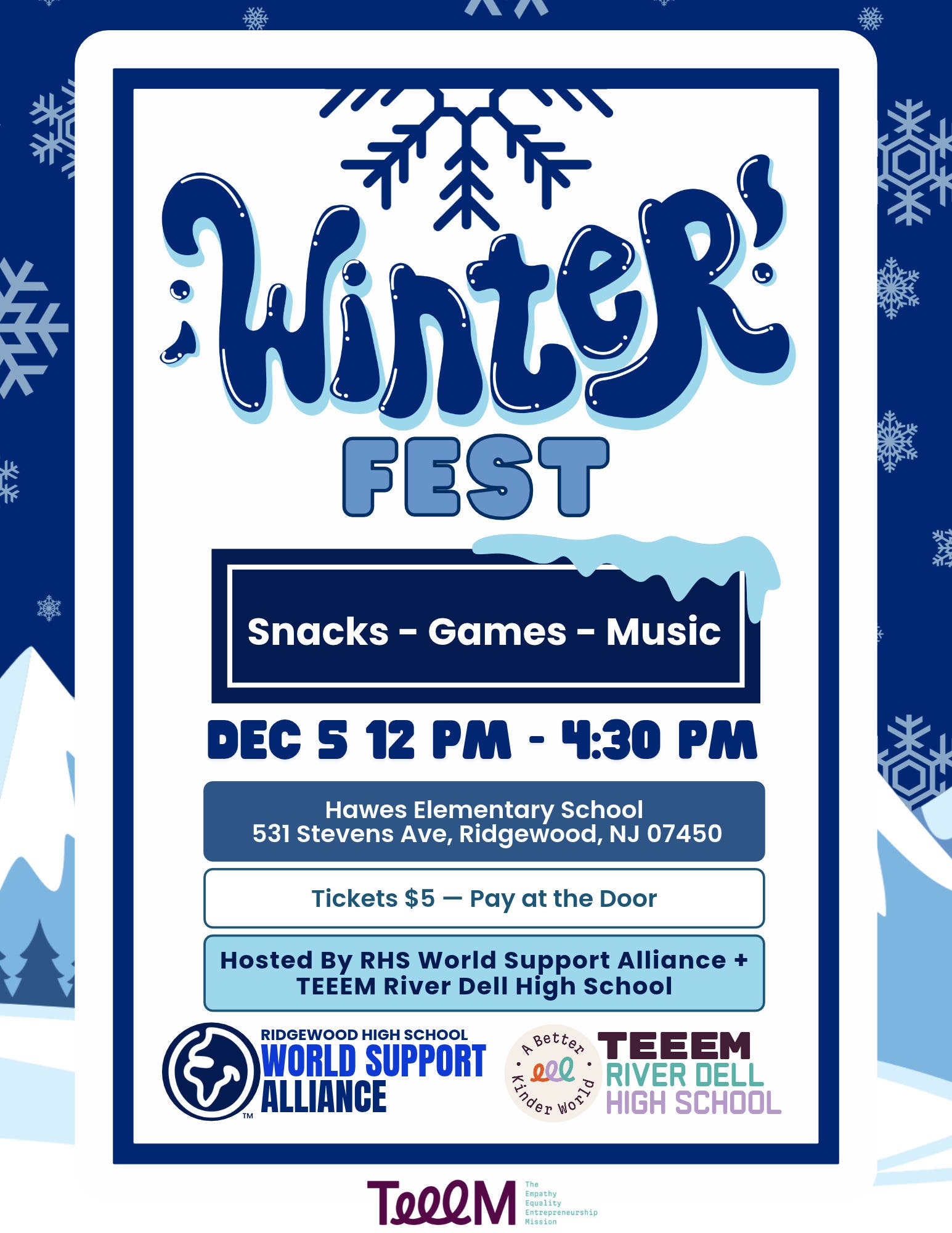RHSWSA X TEEEM WinterFest 2026