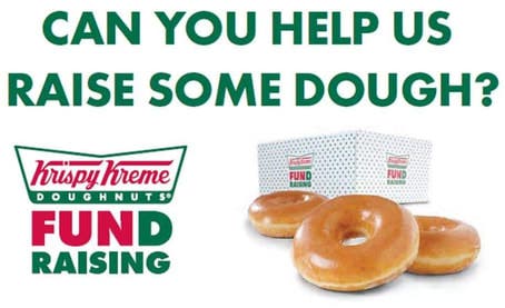 Exeter High School Band Boosters Krispy Kreme Donut sale