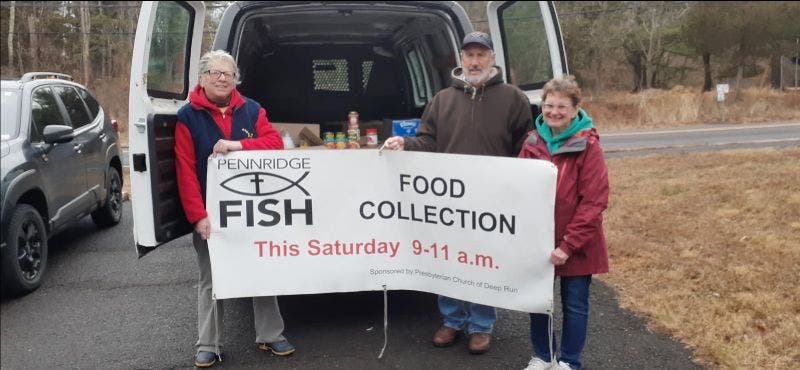 Donation Collection for Pennridge FISH