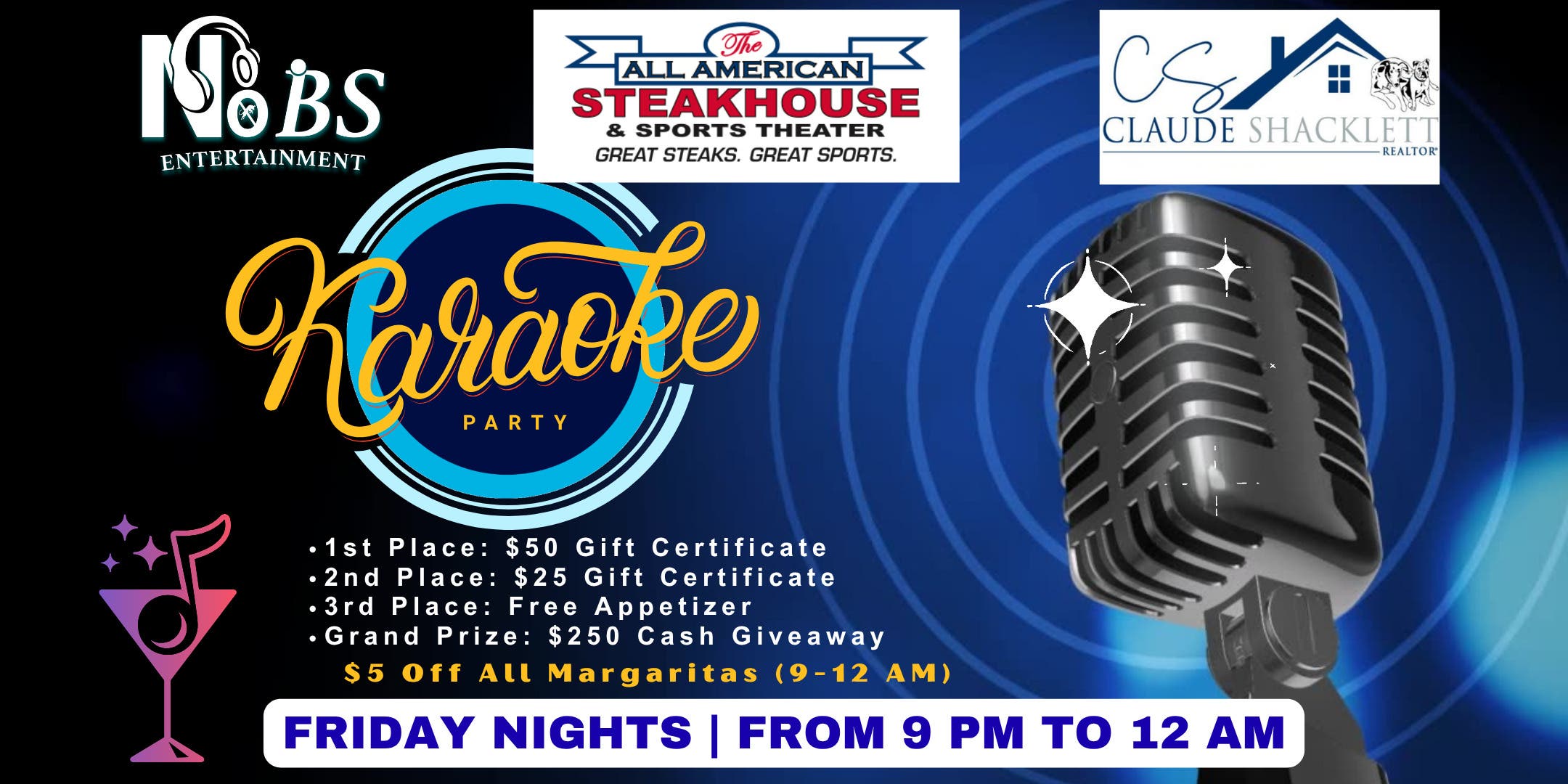 FREE Karaoke Party Night Every Friday | Ellicott City MD | Cash Prizes & Drink Specials