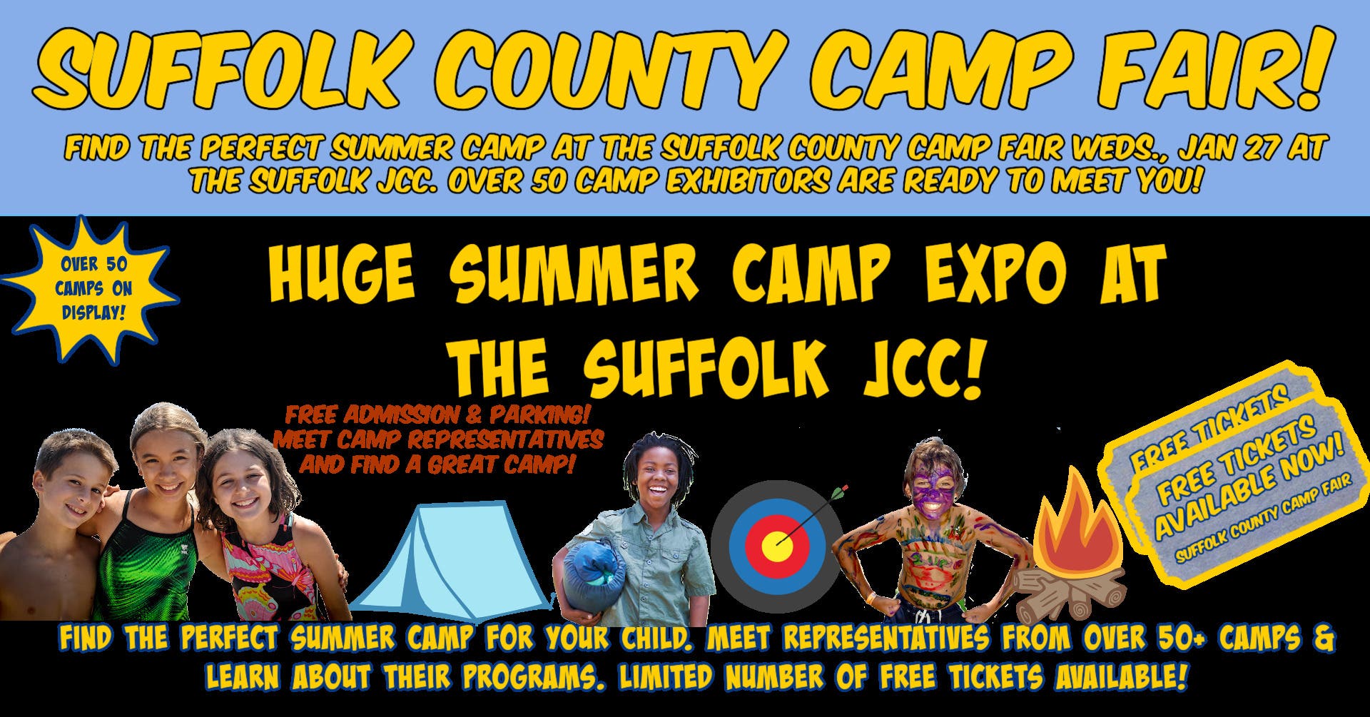 2027 Suffolk County Camp Fair at The Suffolk Y JCC