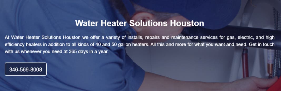 Water Heater Solutions Houston