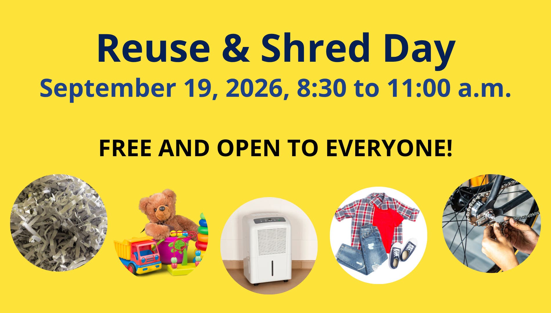 Reuse & Shred Day