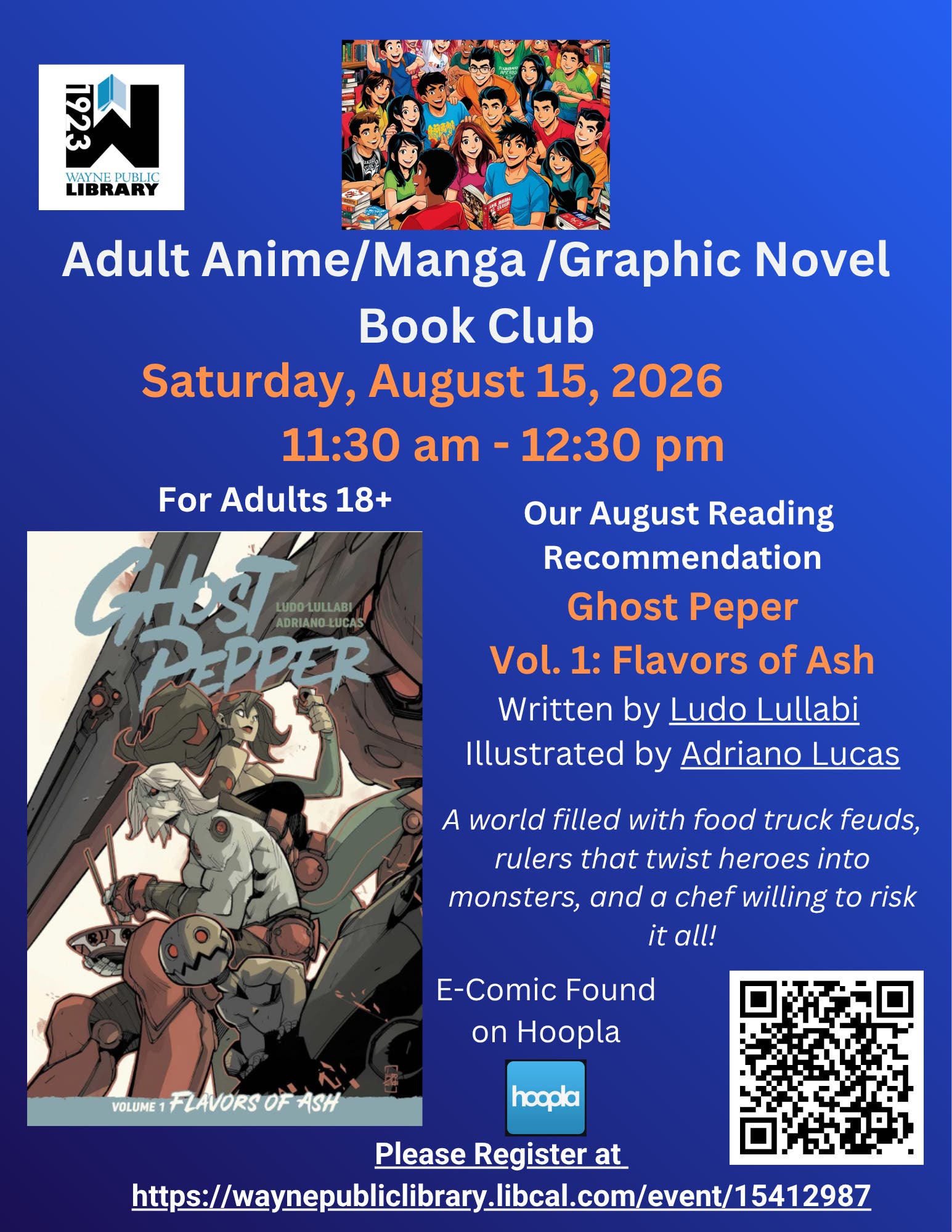 Adult Anime/Manga/Graphic Novel Club