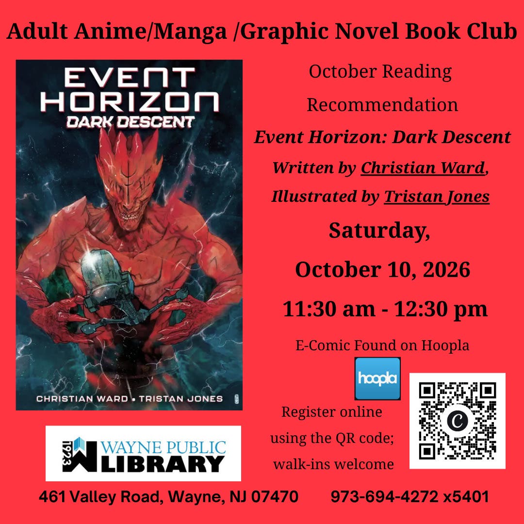 Adult Anime/Manga/Graphic Novel Club
