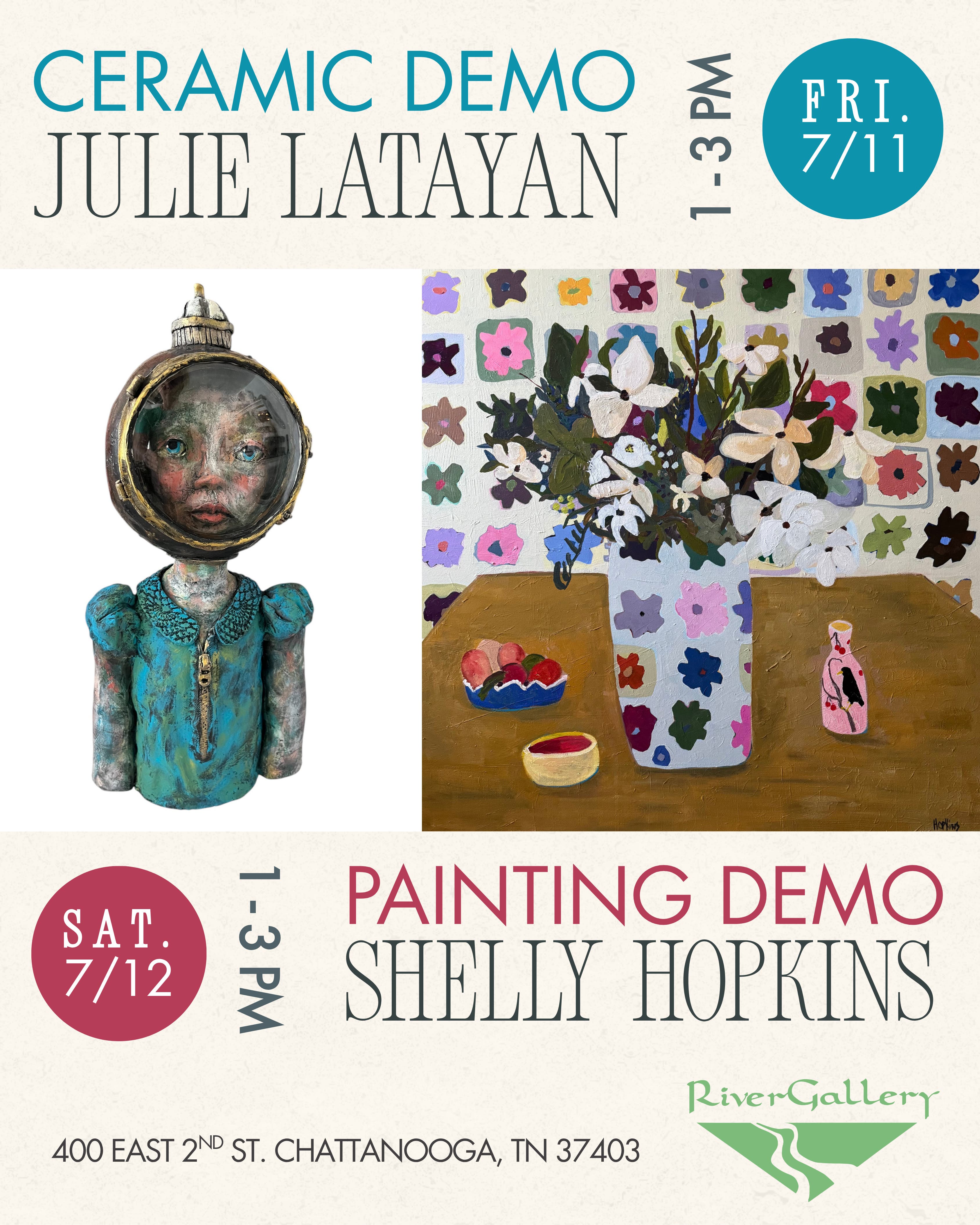Ceramic Demo with Julie Latayan