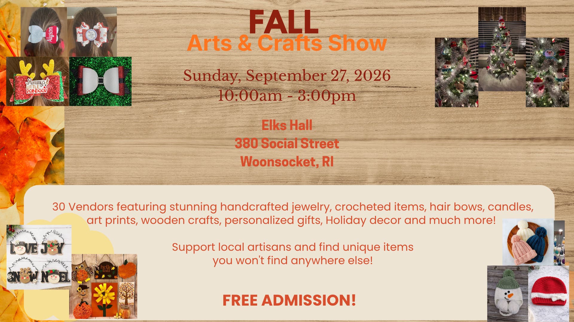 Fall Arts & Crafts Show