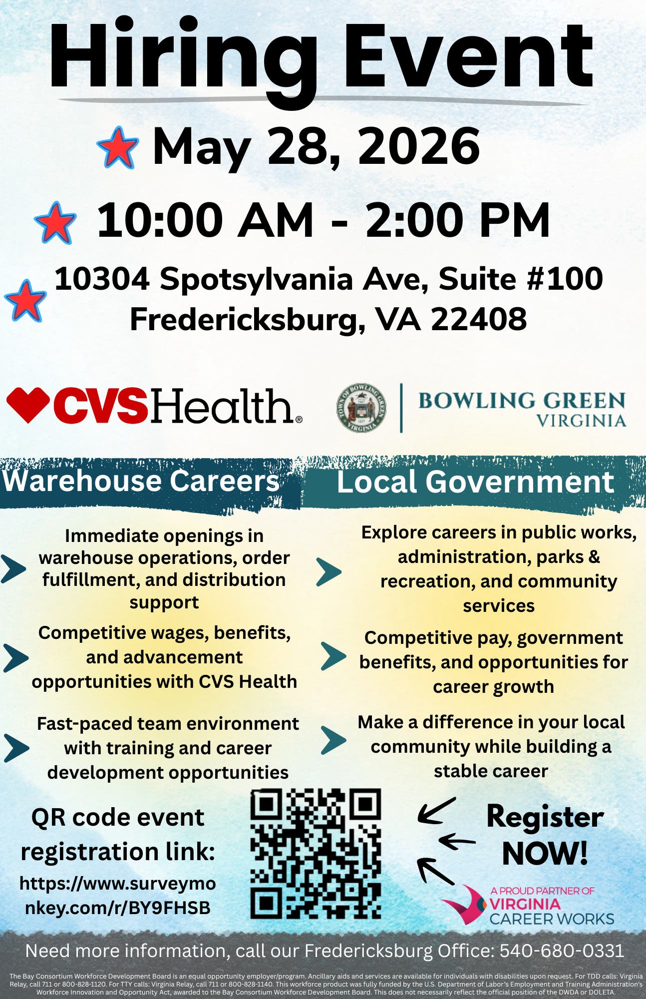 Hiring Event - CVS Distribution & Town of Bowling Green