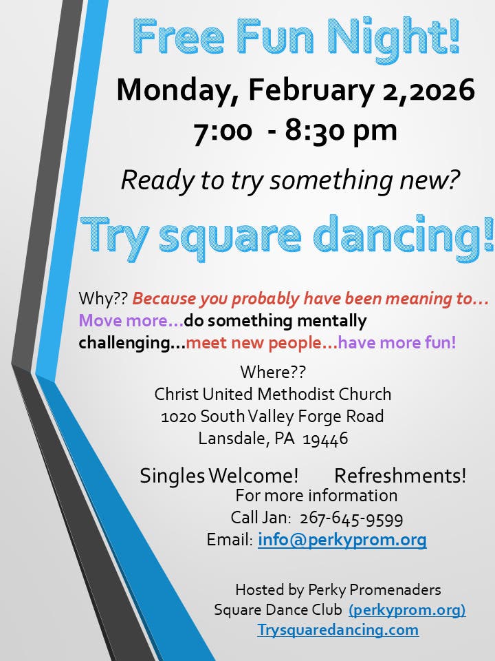 Try Square Dancing - Free Fun Night!