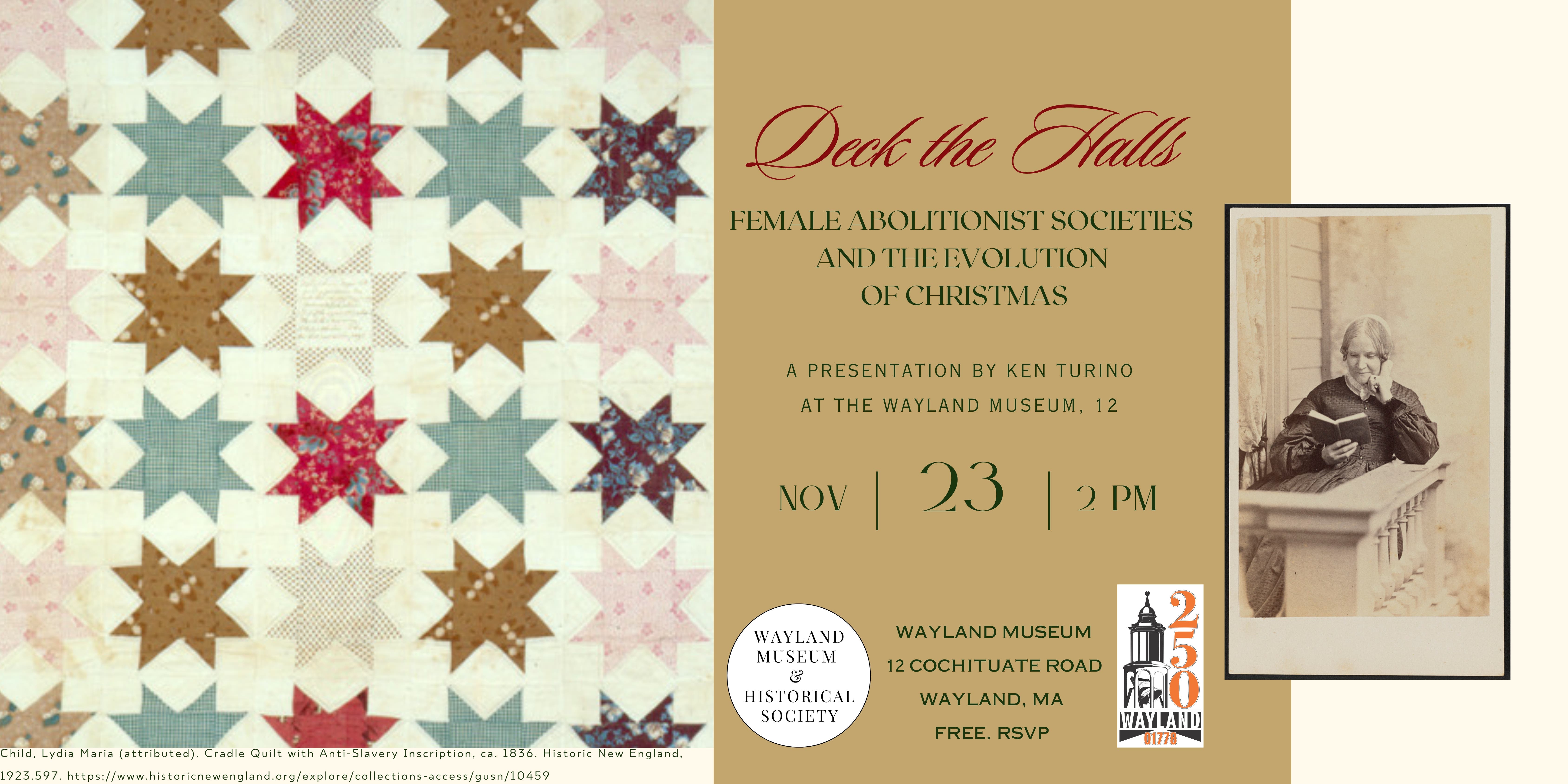 Deck the Halls: Female Abolitionists and the Birth of Christmas Traditions