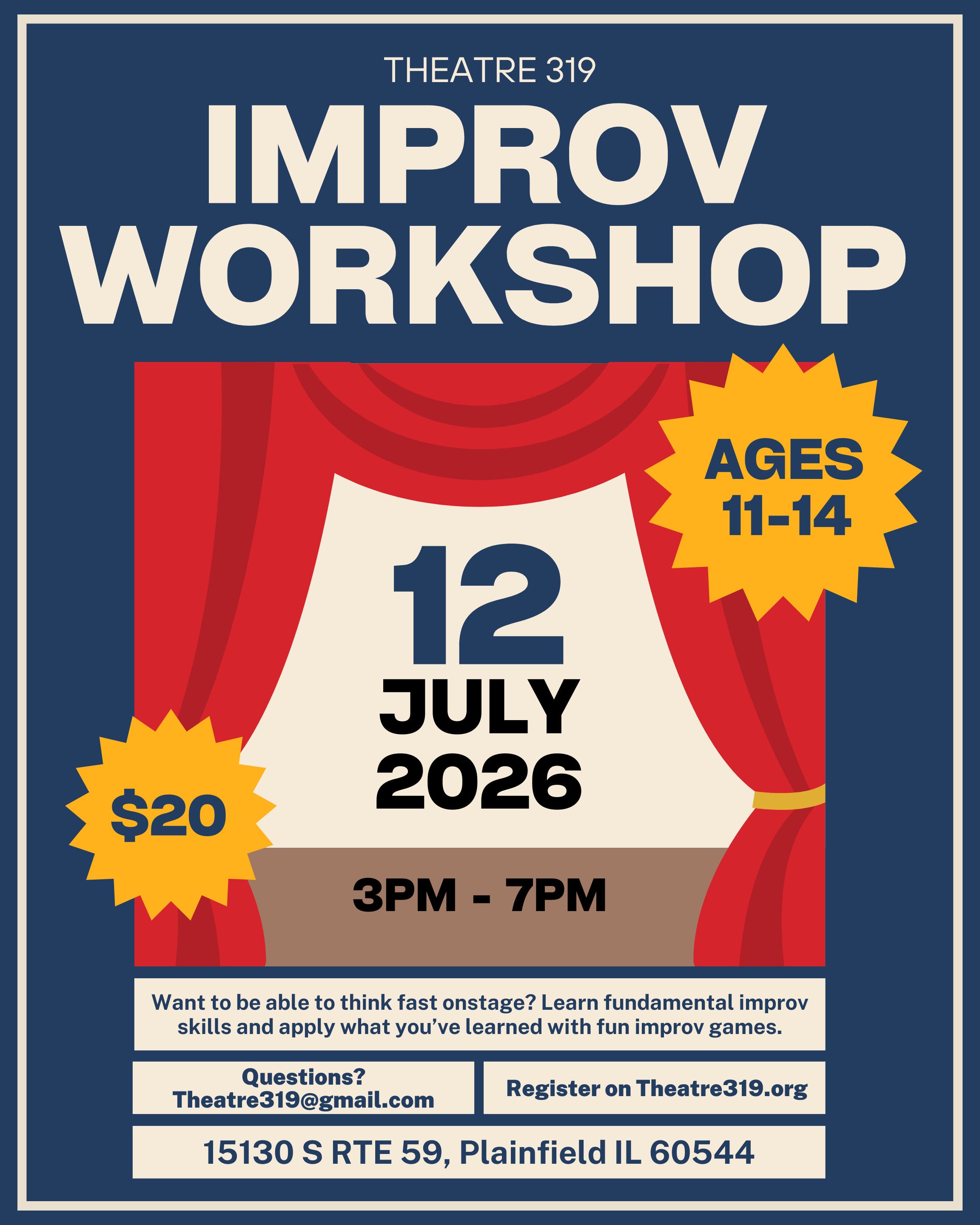 Improv Middle School Workshop