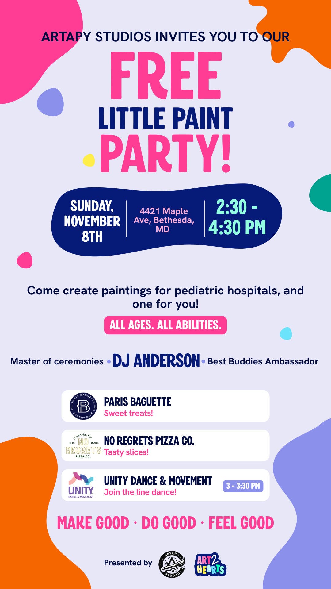 Free Little Paint Party! 