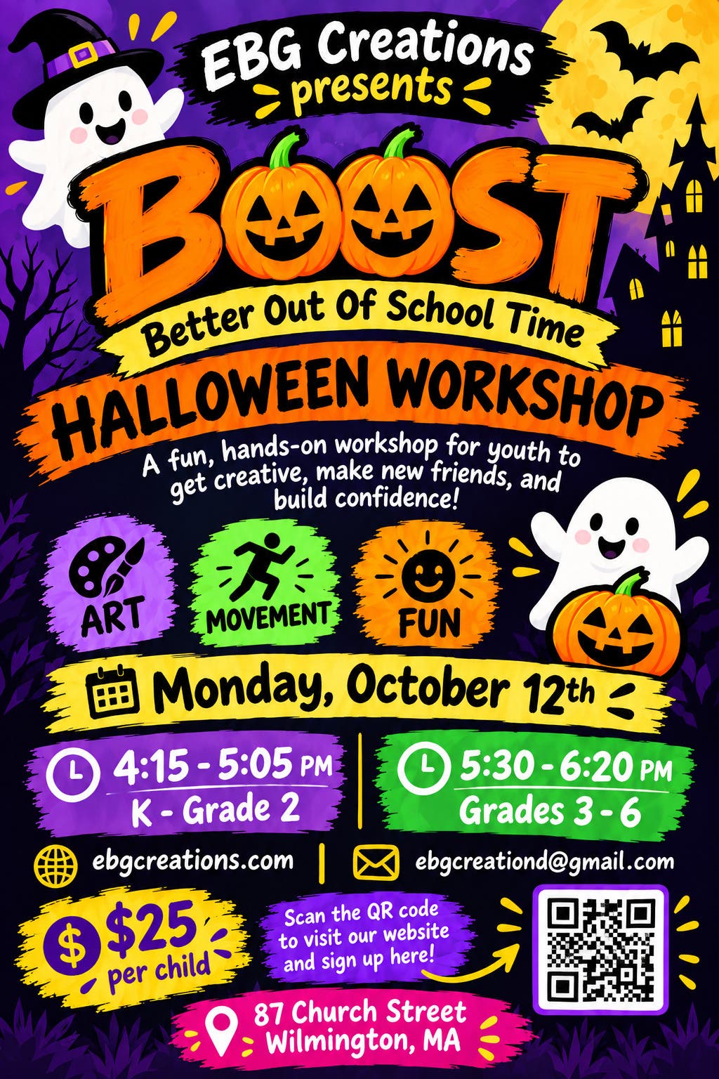 BOOST Halloween Workshop