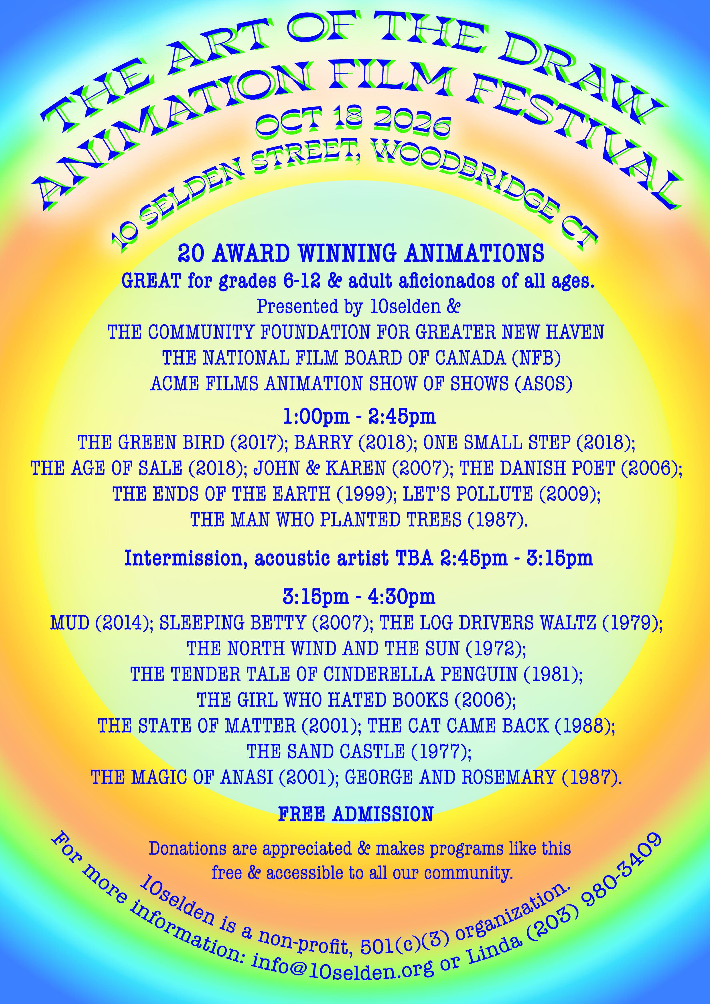 The Art Of The Draw Animation Film Festival