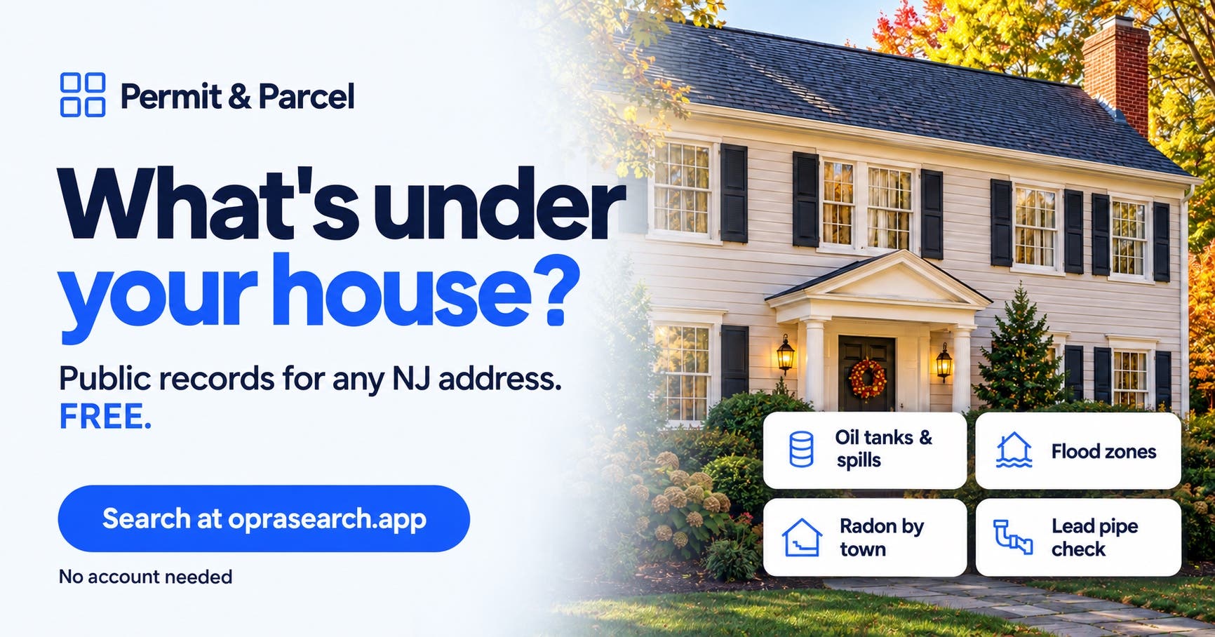 Cedar Grove Home Inspector Builds Free Property-Records Lookup for Every NJ Town