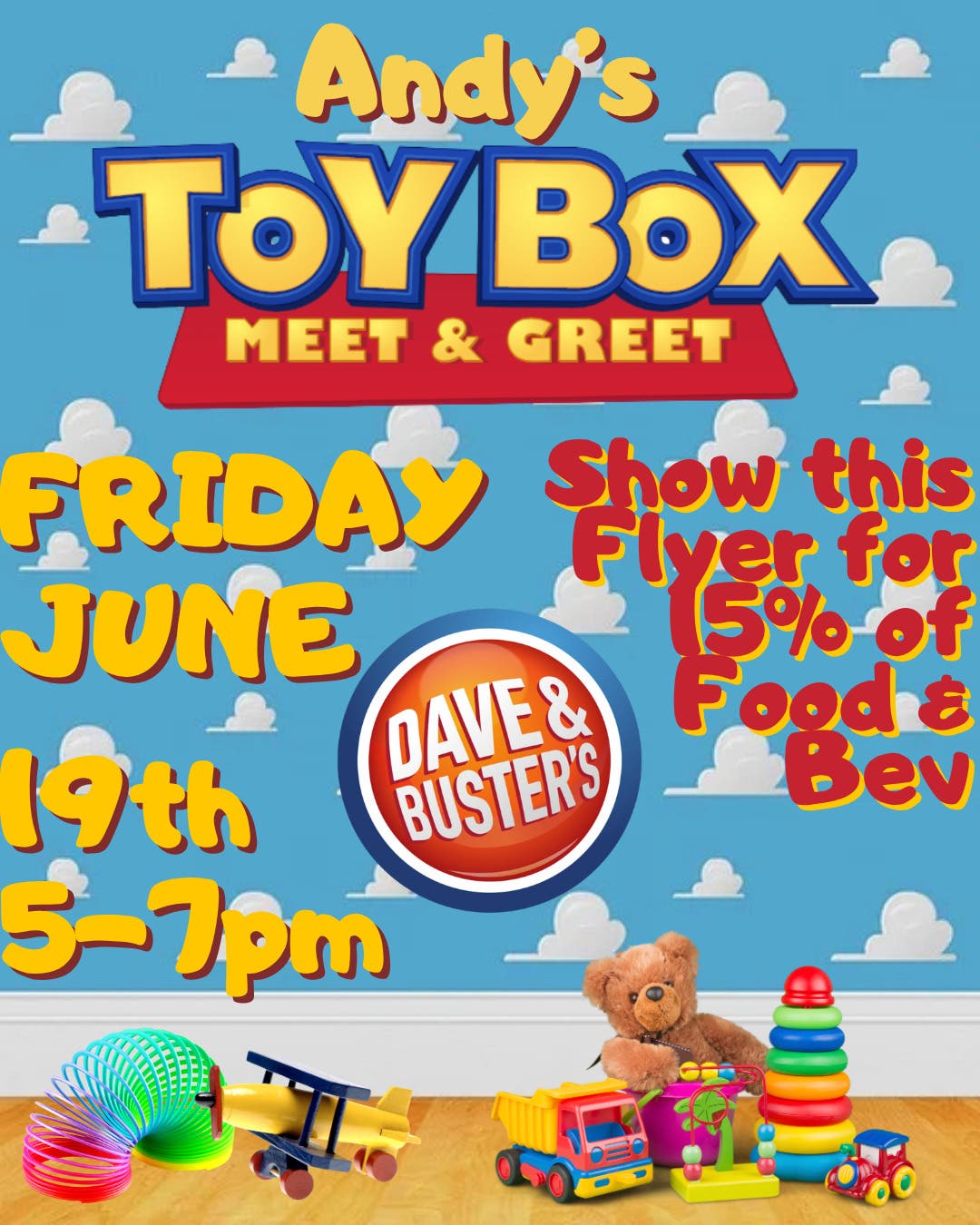 Andy's Toy Box Meet & Greet