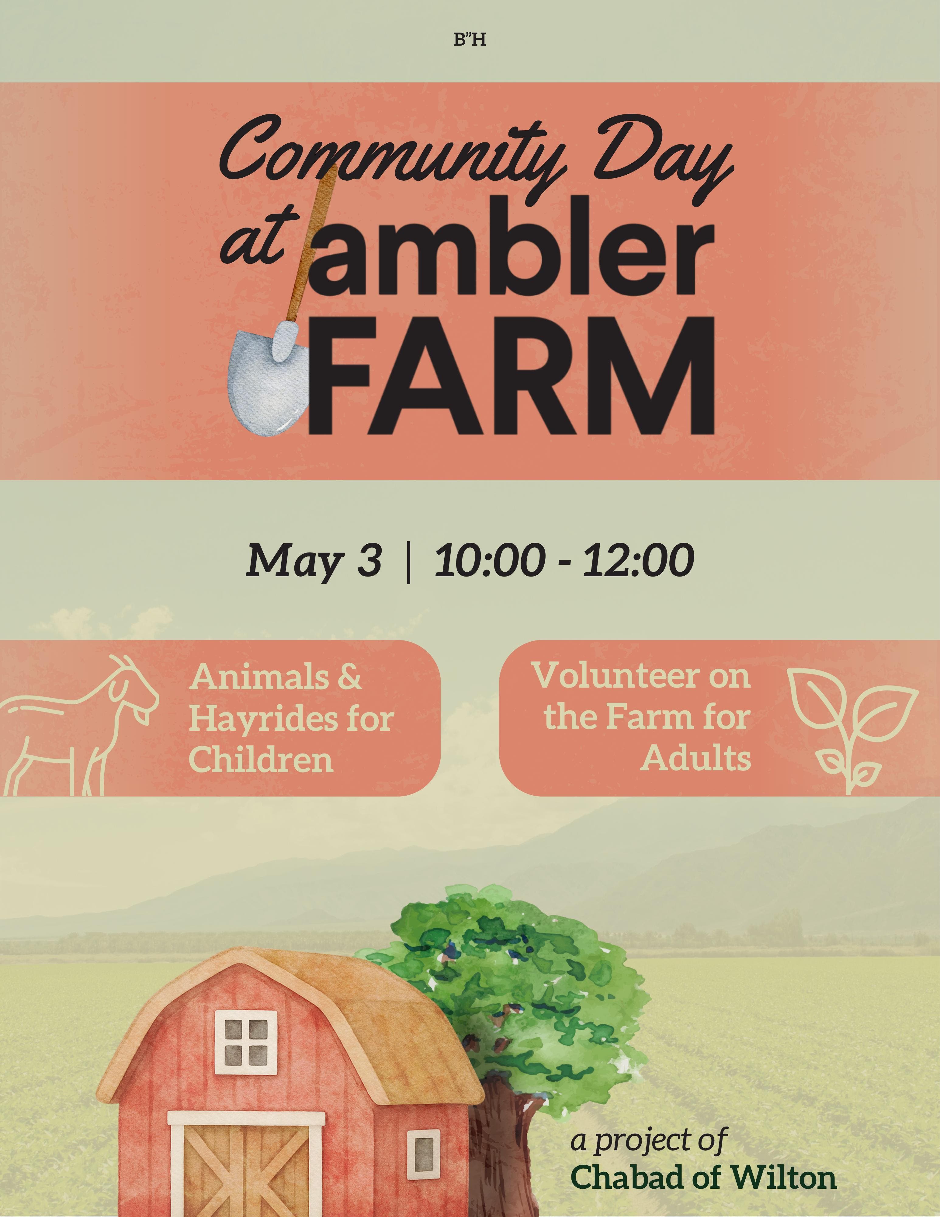 Chabad Community Day At Ambler Farm