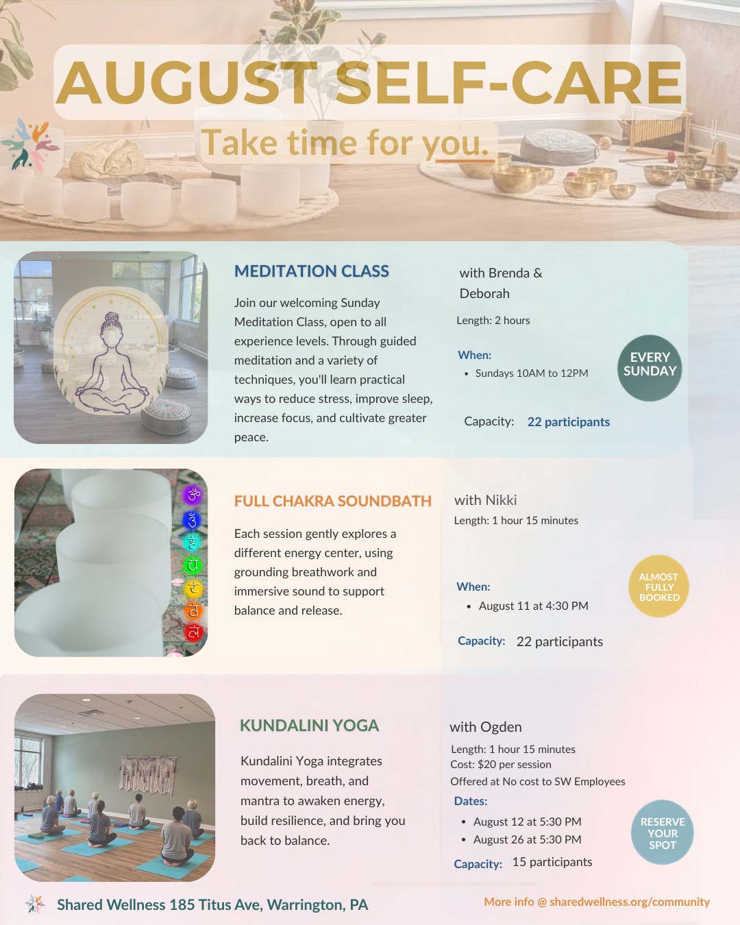 August Self-Care