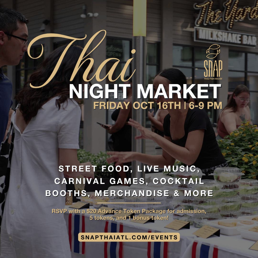 Thai Night Market at Snap Thai Fish House