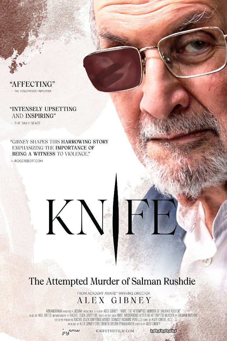KNIFE: The Attempted Murder of Salmon Rushdie (documentary)