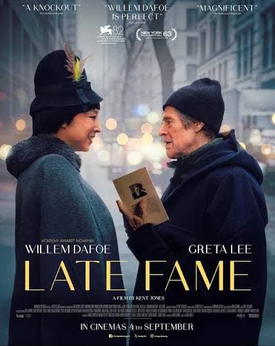 LATE FAME Film with Willem Defoe