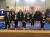 Members of the YMCA of Bucks County Quakertown, Level 6 Gymnastics team. 
