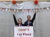 Members of the YMCA of Bucks County Quakertown gymnastics team placed first overall at the recent Level 4-9 State Champi