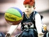 Ciarlo Liples, participating in Wheelchair Basketball, earlier this year.