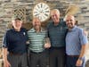(L-R) Chief Volunteer Officer of YMCA of Bucks and Hunterdon Counties Allen Childs with President/CEO Zane Moore, Burpee Award recipient Rich Lovely, and Association Vice CVO Nick Yelicanin